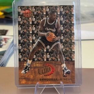 🔥 1993 Shaquille O’Neal Fleer Ultra All Rookie Card. Orlando magic